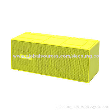 2.0-channel Bluetooth Speaker, New Design, Bluetooth 4.0, Handsfree, Line-in, Volume Touch